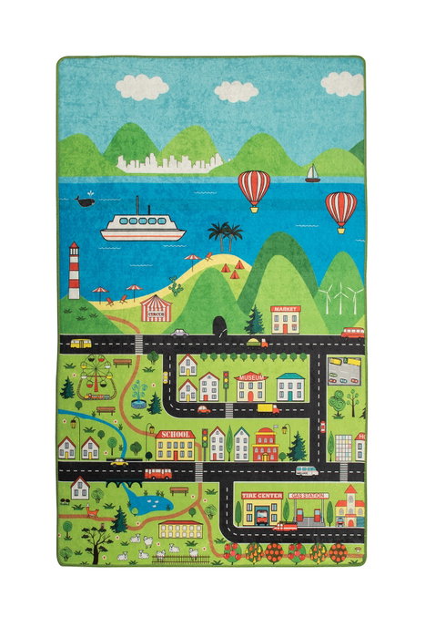 Conceptum Alfombra Happy City Multicolor 140 x 190 cm